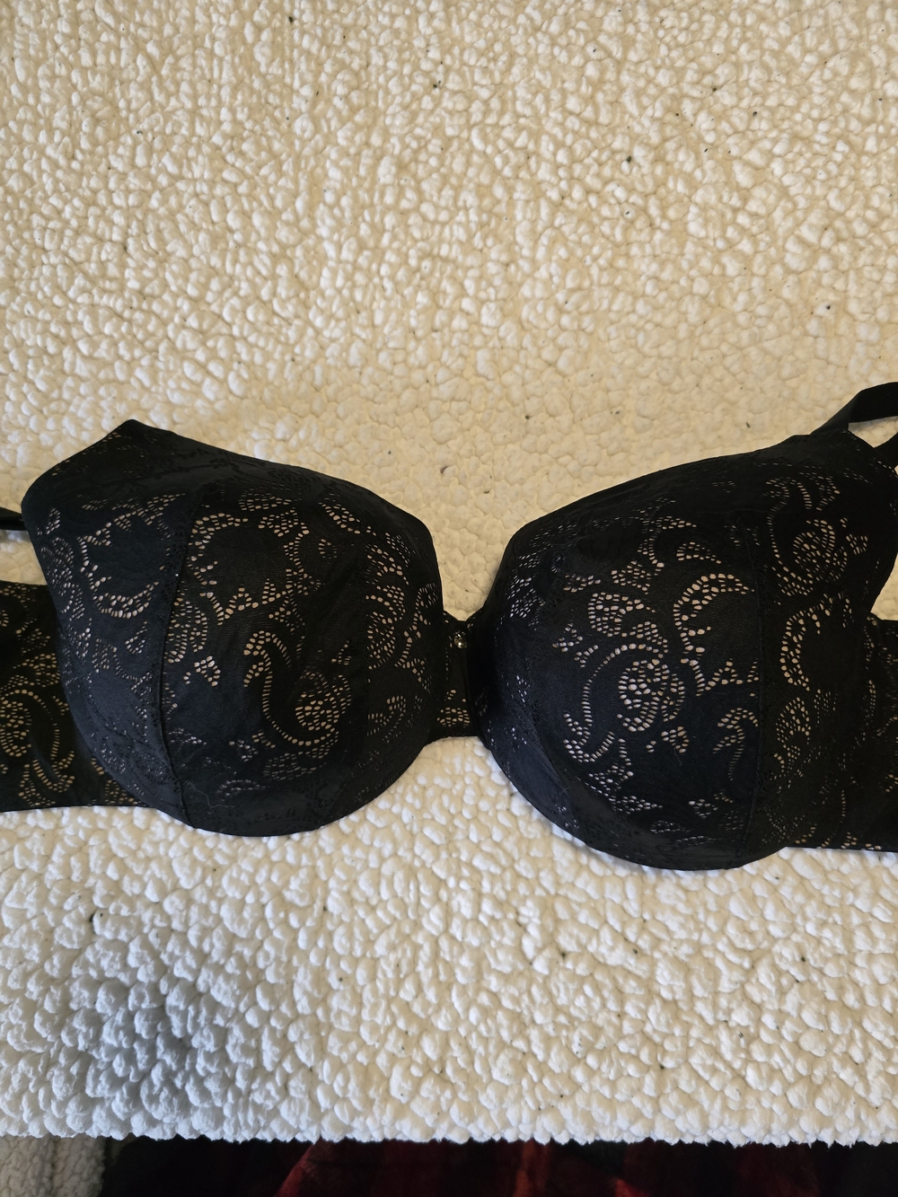 Cacique Black Lace Push-Up Bra